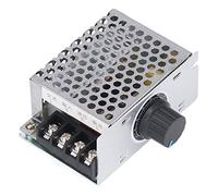 Contrôleur de moteur PWM Commutateur de vitesse variable en continu 20A 1200W Régulateur de moteur DC9 60V Contrôle Rotation Moteur réversible pour four électrique Corps en