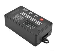 Contrôleur de moteur PWM DC 10 A Régulateur de courant élevé avec affichage numérique 8 V-55 V Entrée Contrôle de tension variable pour projets de bricolage Taille compacte 64 x 35 x 19 mm