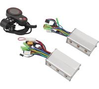 Contrôleur de moteur sans balais 24V 36V 48V 500W 25A LH100 LCD -Display Dual Antriebkit für Elektrofahrfahrfahrroller