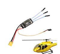 Contrôleur de moteur sans balais - contrôleur de vitesse électronique | Module d'alimentation de drone - Carte de contrôle de vitesse sans balais pour hélicoptère d'avion quadricoptère modèle RC