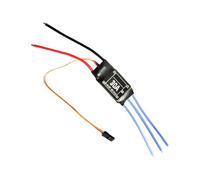 Contrôleur de moteur sans balais - Régulateur de vitesse électronique | Module d'alimentation drone - Carte de contrôle de vitesse sans balais pour modèle RC d'hélicoptère aérien quadcopter