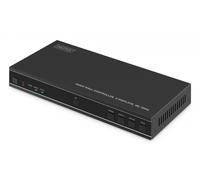 Contrôleur de mur vidéo 1xHDMI/USB-C (DP 1.2a) vers 4xHDMI 4K/30Hz, USB-C, Audio 3.5mm, S/PDIF, contrôle RS232 IR, 8 modes d'affichage