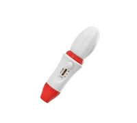 Contrôleur de pipette Pompe à pipette manuelle de grande capacité Levo (0,1-100 ml) livrée avec un filtre hydrophobe de 3,0 um(Rot)