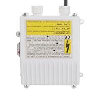 Contrôleur de Pompe Domestique Boîtier de Commande de Pompe de Puits Profond D'aspiration Submersible intégré dans le Disjoncteur de Protection Thermique (750W Prise UE 220V)