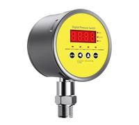 Contrôleur de pression 0,1-60 MPa, un relais d'alarme, contrôleur de pressostat numérique, compteur de pressostat intelligent(G3-8 thread,0-10Mpa)