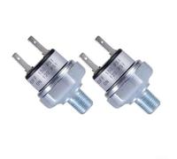 Contrôleur de pression d'air en métal 12 V 24 V AC 120 V | Boîtier en métal, finition argentée, résistant aux chocs, durable, résistant à la corrosion, robuste pour les conditions