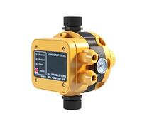 Contrôleur de pression de pompe à eau réglable 1 "G1, interrupteur de pompe automatique 1,1 KW avec Protection contre la marche à sec et manomètre(1-2.5kg)