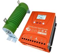 Contrôleur de puissance hybride, écran LCD, gestion efficace de l'énergie, Wind1000W Solar1000W, Auto 24V 48V