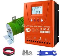 Contrôleur de puissance hybride, écran LCD, gestion efficace de l'énergie, Wind1200W Solar1200W, Auto 24V 48V