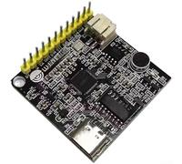 Contrôleur de reconnaissance vocale LU-ASR01 conçu pour l'activation vocale hors ligne avec 5 paramètres WAKE Word et 100 emplacements d'exécution (soudé)