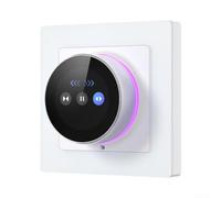 Contrôleur de rideau, bouton intelligent WiFi avec télécommande par application, lumière d'ambiance RVB pour moteur de rideau électrique motorisé compatible Tuya
