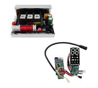 Contrôleur de scooter électrique à affichage LED, circuit imprimé étanche, accessoire pour Ninebot F2/F2 Pro, panneau de surveillance de la puissance de vitesse (A+B)