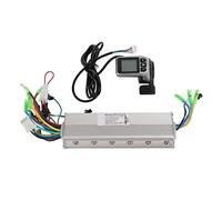 Contrôleur de scooter électrique avec écran LCD en alliage d'aluminium de haute qualité ABS Matériau 350W Kit moteur sans balais pour scooter de vélo électrique