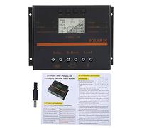 Contrôleur de solaire 12V 24V 80A Solar80 Régulateur de de panneau solaire Auto PWM Affichage LCD, Solaire Contrôleur