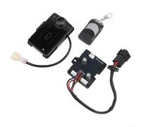 Contrôleur de stationnement LCD avec télécommande et carte mère, prise en charge de la tension 12 V, affichage précis de la température pour une climatisation efficace