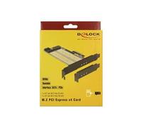 - Contrôleur de stockage - M.2 - M.2 Card / SATA 6Gb/s - profil bas - PCIe x4