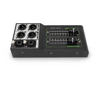 Contrôleur de Studio Passif, Contrôleur de Volume Stéréo Précis 1 Entrée 2 Sorties sans Perte en Métal avec Fader étendu, pour Système de Studio et Domestique