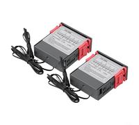 Contrôleur de température, 2 thermostats numériques AC 110 V-220 V, contrôle de refroidissement de chauffage pour usage industriel