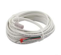 Contrôleur de température 25 A, thermostat électrique de chauffage au sol haute puissance 25 A, avec contrôle de la température réglable 5-90 °C, support mural en PC ignifuge (noir)
