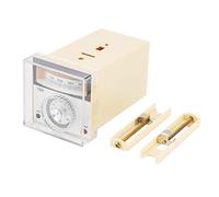 Contrôleur de Température à Pointeur de Type K, 0-400 ℃ 220 V AC Contrôleur de Température de Type K Thermostat à Pointeur TED-2001, Contrôleurs de Température