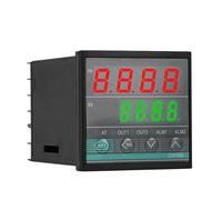 Contrôleur de température d'alimentation 48 x 48 mm, entrée multiple KEJ PT100 0-10 V 4-20 mA, sortie PID, relais SSR AC 220 V 24 V CC 380 V(1Alarm and 0-10V PID,110-220V Multiple IP)