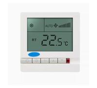 Contrôleur de température de climatisation centrale, compatible avec Carrier, unité de ventilo-convecteur TMS710SA, panneau de commutation LCD à trois vitesses