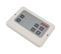Contrôleur de Température de Pièce de Sauna, Accessoires et Pièces de Sauna de Jardinage, Contrôleur de Générateur de Vapeur Humide à Montage Mural (White)