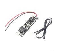 Contrôleur de température de ventilateur CC 12 V avec affichage numérique, 0,2-2 A pour module de régulateur PWM, pilote de refroidissement à faible bruit pour radiateur de boîtier d'ordinateur, carte