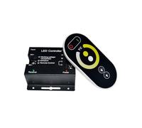 Contrôleur de température double couleur LED, variateur tactile complet, bande lumineuse avec contrôleur de boîte de couleur, variateur LED(WM-TC014A-2CH)