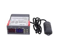 Contrôleur de Température et D'humidité à Affichage Numérique STC-3028 avec Capteur Intégré(12V)