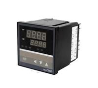 Contrôleur de température industriel Intelligent numérique PID, double alarme, relais 220V REX-C100-C400-C700-C900 VAB/MAB, sortie relais SSR(REX-C400 MAB)