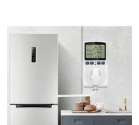 Contrôleur de température intelligent Thermostat numérique Prise de courant Chauffage Refroidissement Contrôle Minuterie 3680W 16A Affichage rétroéclairé (UE) "[Mode chauffage et refroidissement] Capt