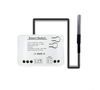 Contrôleur de température intelligent Zigbee 10 A avec capteur externe et compteur d'énergie, commande vocale compatible avec Alexa, calendrier et protection contre la surchauffe, pour application