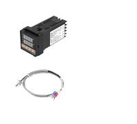 Contrôleur de température K Type Thermostat à affichage numérique à entrée unique AC110V-240V Relais SSR Sortie 400℃(Set3 Relay Output)