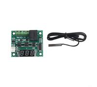 Contrôleur de température numérique 12 V pour module thermostat W1209 avec sortie relais 20 A et compatibilité avec capteur 10K