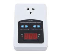 Contrôleur de température numérique 1500W 10A Thermostat LCD pour incubateur et serre Prise EU