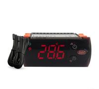 Contrôleur de température numérique 251C, plage de -50 ~ 90 °C, thermostat 30 A 230 V AC avec sonde de capteur, contrôle du refroidissement et du chauffage pour vitrines de réfrigérateur/congélateur