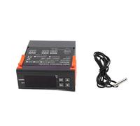 Contrôleur de température numérique 5A et thermostat régulateur intelligent pour incubateur de chauffe-eau de réfrigérateur, plage de -50 à 110 Celsius, précision de 0,5 degrés,