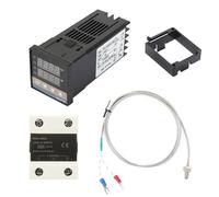 Contrôleur De Température Numérique PID 0 - 400℃, Thermocouple Type K 1m, Relais SSR 25A - Haute Précision, Économie D'énergie, Usage Industriel