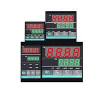 Contrôleur de température numérique PID CH402 CH102 CH702 CH902, relais/SSR, Thermostat à double sortie, thermorégulateur 85-265vac 0-400 ℃(CH402 with 2 alarms)