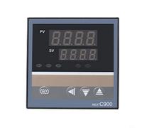 Contrôleur de température numérique, REX-C900 M*AN Contrôleur de température intelligent Relais de sortie Thermostat 0-400 ℃