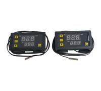 Contrôleur de température numérique W3230, 2 pièces AC 5 V/12 V/24 V avec sonde de capteur 10K, -50 à 110 °C, sortie 20 A