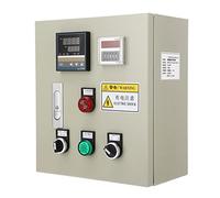 Contrôleur de Température PID, Contrôle TAT Contrôleur PID 380V 3 Phase 15KW Précision élevée Affichage Numérique Boîte de Commande à Température Intelligente avec Thermocouple pour