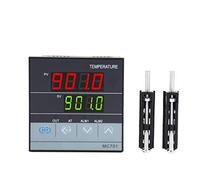 Contrôleur de Température PID, Regulateur de temperature, Contrôleur de mesure temperature, contrôleur de température PID numérique MC701 Type K PT100 Relais d'entrée de capteur Sortie SSR