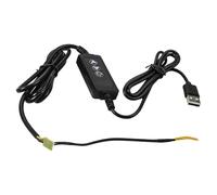 Contrôleur de température USB pour thermostat numérique LED avec contrôle rapide 62 mm x 27 mm x 12 mm -40 ~ 120 °C Plage de tension DC 5-12 V Design compact pour projets de bricolage, incubateurs