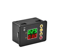 Contrôleur de temps numérique LED T2310, compte à rebours, interrupteur marche/arrêt, 12V 24V AC 110V 220V, Module de relais de minuterie de retard avec Buzzer(DC 24V)