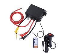 Contrôleur de treuil PolyGen pour treuils de 8 000 à 20 000 LB, prise 12 V à 3 broches, système de contrôle double avec combiné filaire et télécommande pour automobile/ATV/UTV