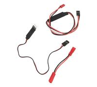 Contrôleur de Treuil RC, Contrôleur de Treuil de Voiture RC, Contrôleur de Treuil en Fil de Cuivre en Silicone avec Prise Adaptateur pour Hsp, Redcat, Axial Scx10