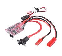 Contrôleur de Treuil RC, Contrôleur Puissant 30A ESC Brossé Véhicules à Chenilles Modèles 1/10 Caractéristiques pour Enthusiastes Modèles RC Utilisation Extérieure