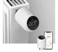 Contrôleur de vanne de radiateur thermostatique intelligent, avec WiFi pour Tuya et intégration, avec 6 périodes de temps et verrouillage enfant